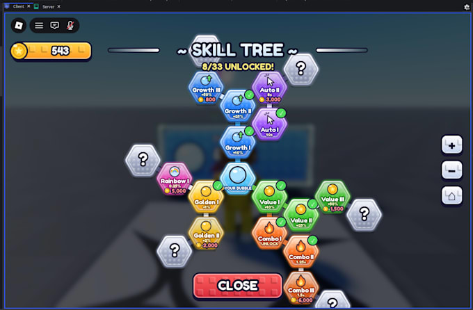 design custom roblox UI for your game affordably