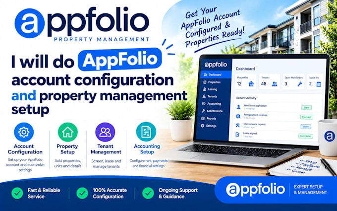 do appfolio account configuration and property management setup