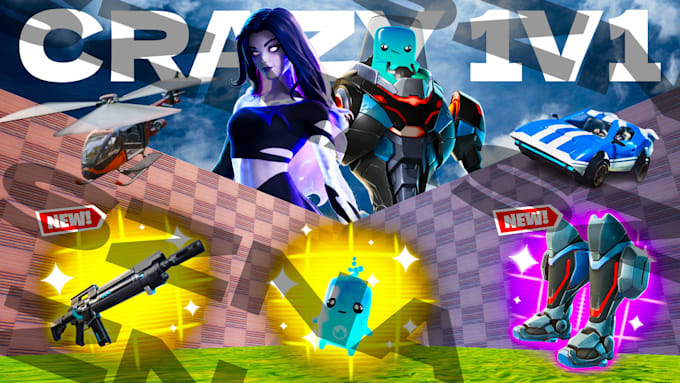 design eye catching 2d and 3d fortnite thumbnails