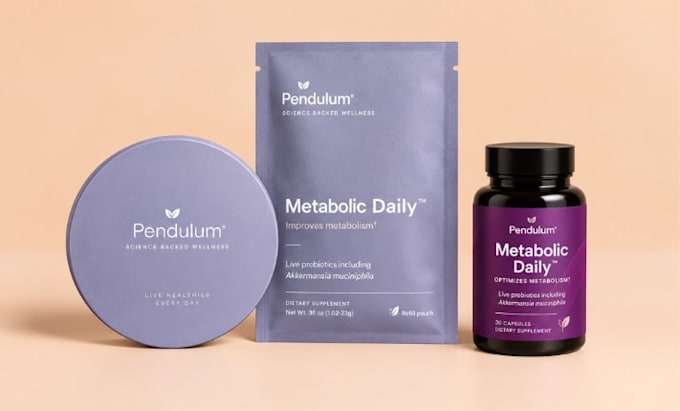 design premium supplement packaging, vitamin labels and wellness product package