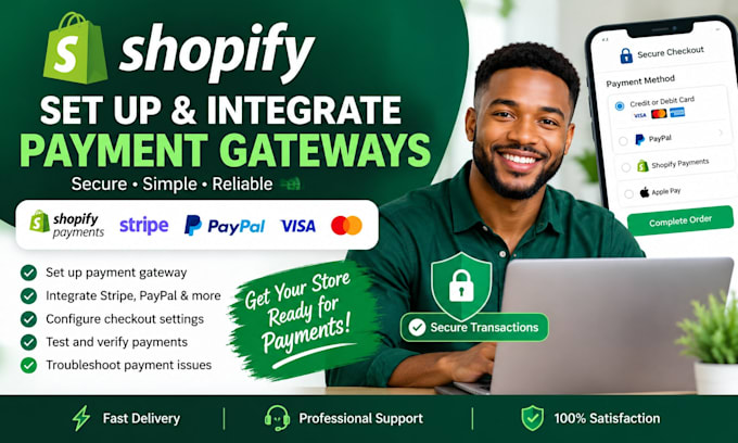 set up and integrate shopify payment gateways