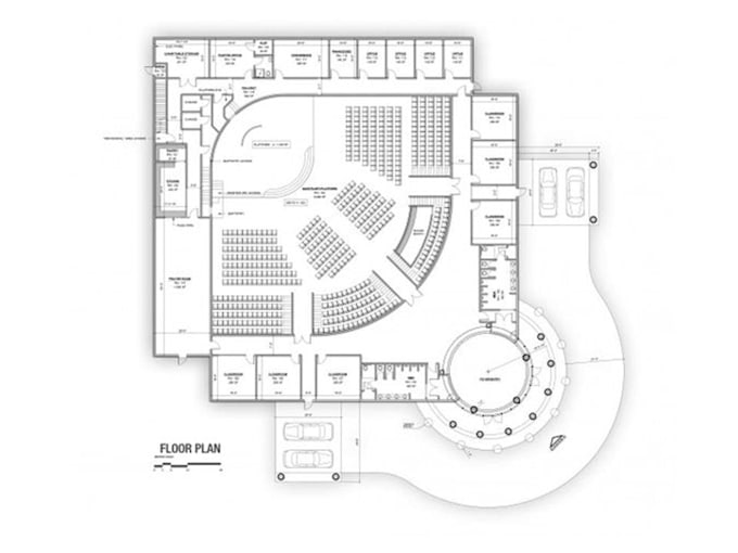 create church permit drawings, floor plans, elevations and architectural plans