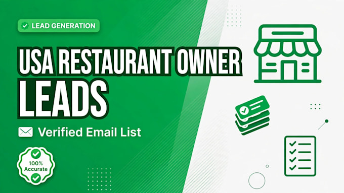 do give usa restaurant owner email list