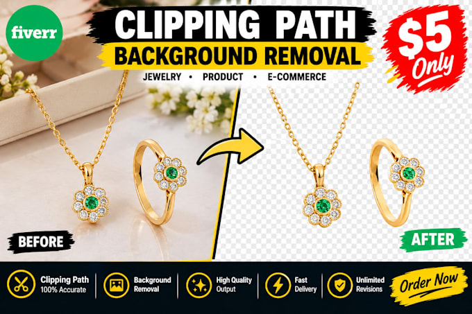 professional clipping path and background removal