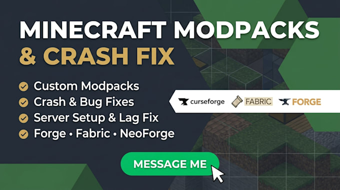 create fix optimize minecraft modpack minecraft server fabric modpack developer