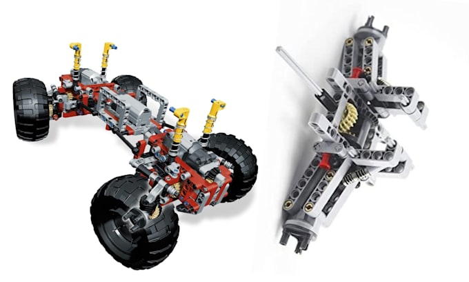 design custom lego technic vehicles and mechanical mocs