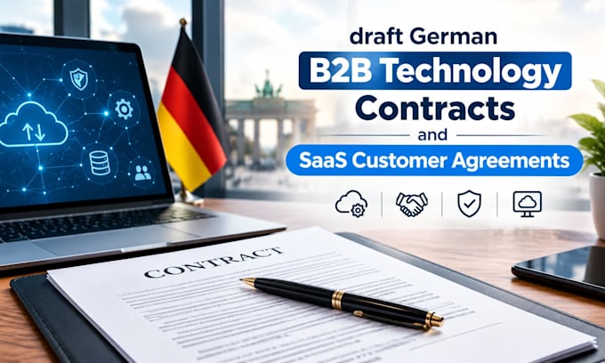 draft german b2b technology contracts and saas customer agreements