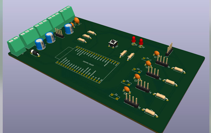 design esp32 usb c iot development board power management and custom pcb design