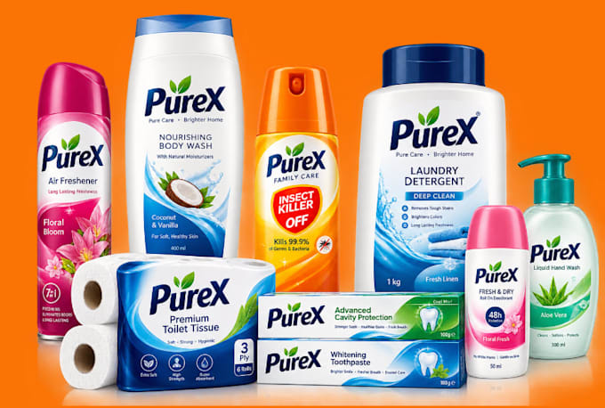 design product labels for  detergent, cleaning,  wash label, packaging
