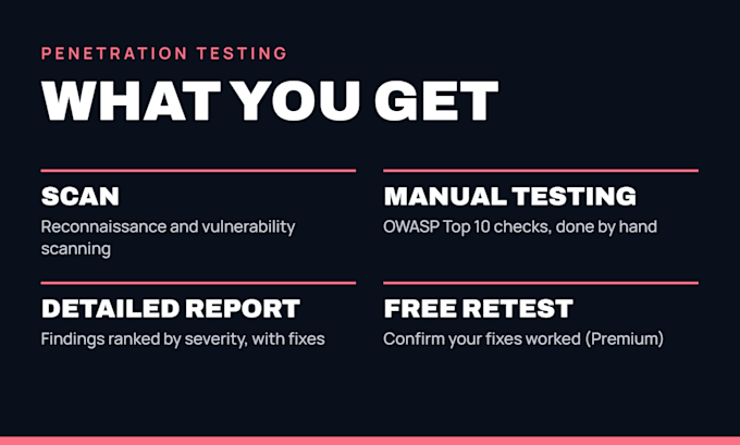 do website penetration testing and vulnerability assessment