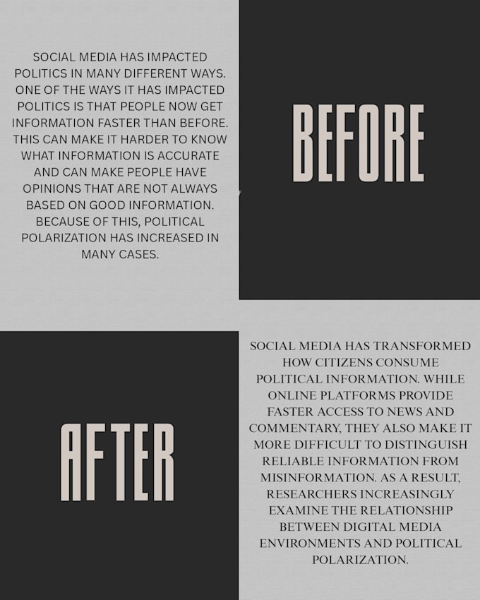 edit your academic paper and strengthen your argument