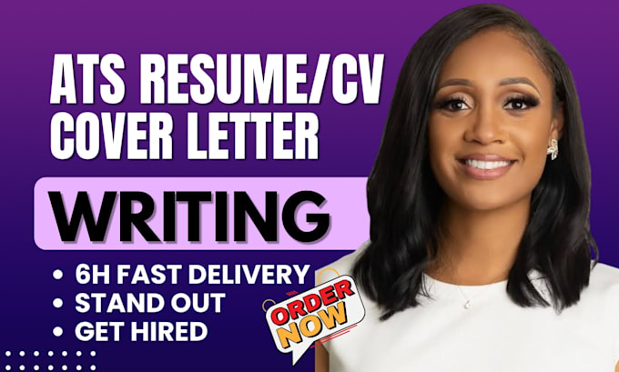 do a premium ats resume, CV, cover letter to help you get hired in 6hrs