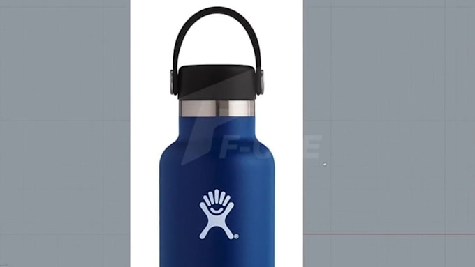create custom bottle cad design and 3d modeling for manufacturing