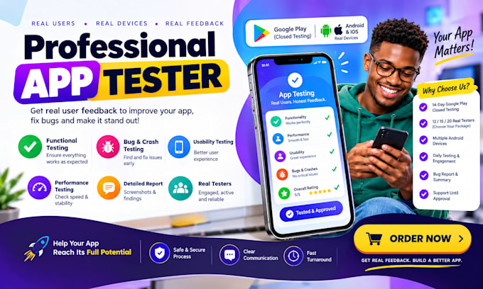 12 testers closed testing app testing android app testing user testing
