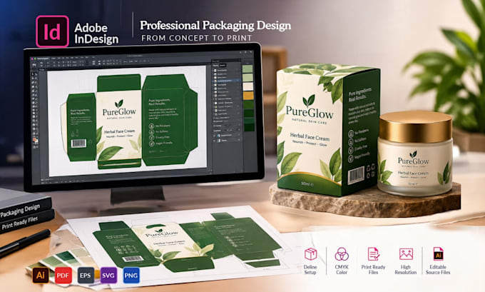 convert ai packaging design into print ready files product packaging design
