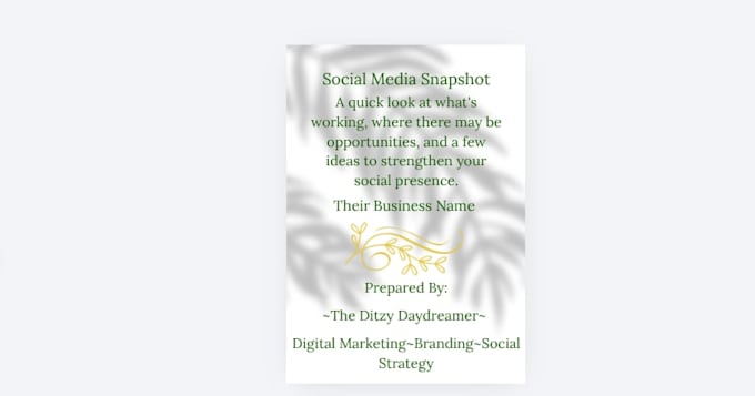 perform a social media audit