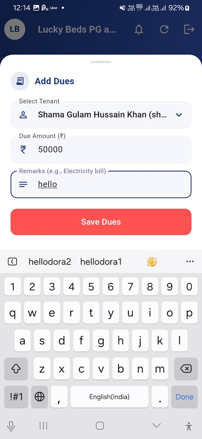 develop mobile apps with python backend and machine learning