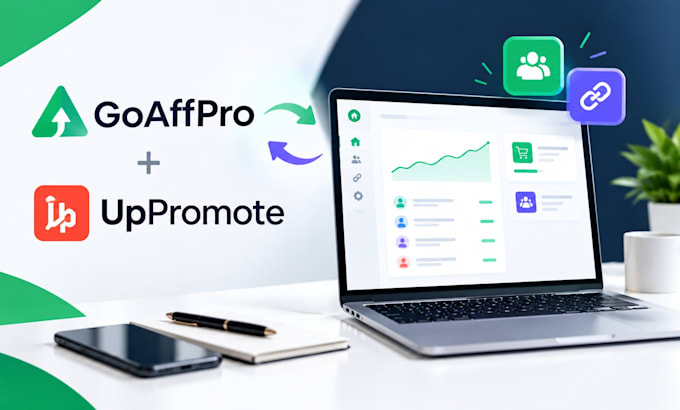 set up goaffpro and uppromote affiliate tracking for your store