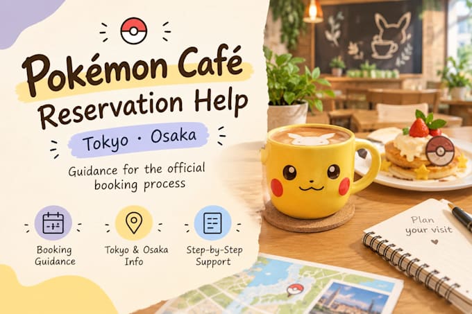 help with pokemon cafe reservations