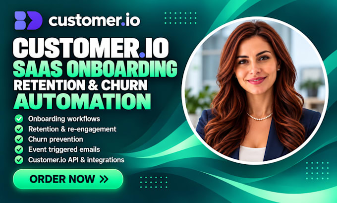 setup customer io saas onboarding retention churn  lifecycle automation workflow
