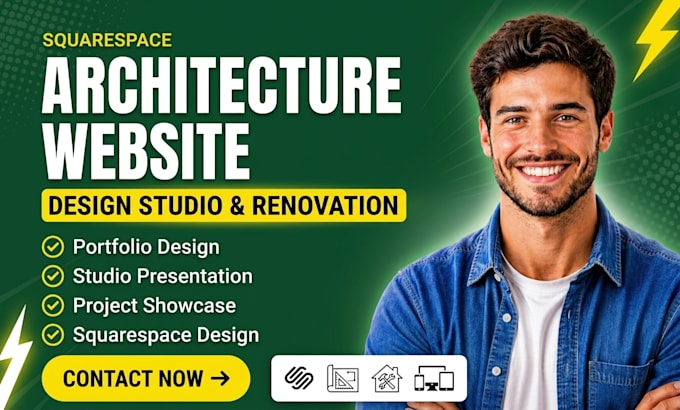 build squarespace architecture website design studio home renovation website