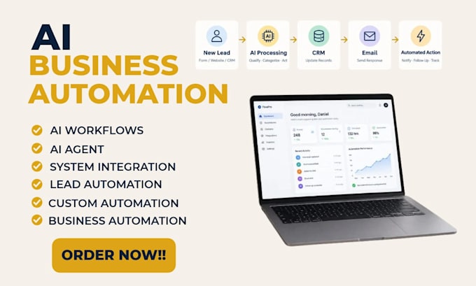 build ai automation, agents, integrations and workflows