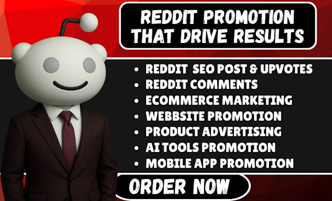 promote your website or ai app with reddit SEO posts and comments