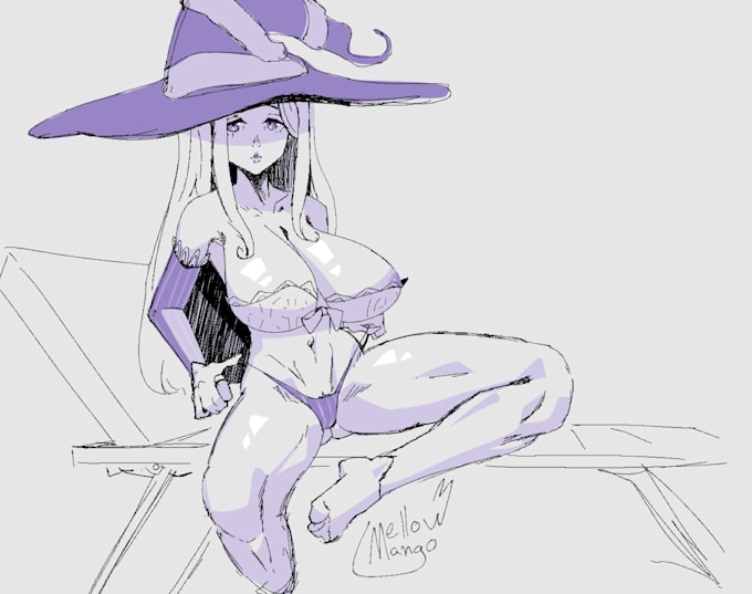 draw nsfw anime art for you