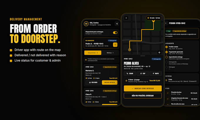 build a nextjs ecommerce with delivery, admin dashboard and whatsapp ai