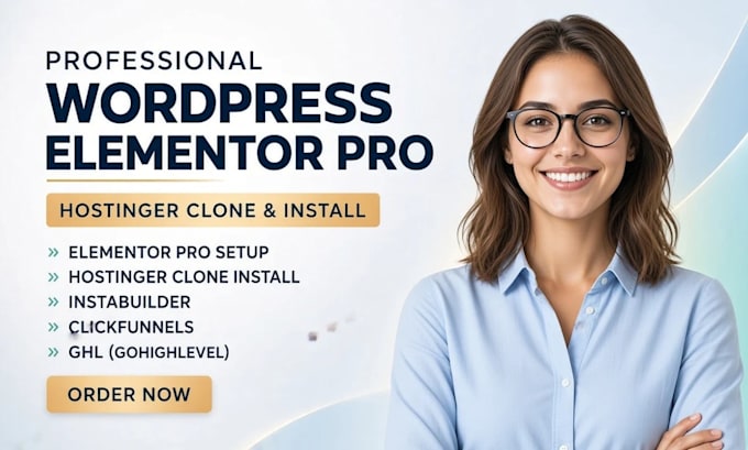 wordpress elementor pro hostinger clone install instabuilder clickfunnels ghl