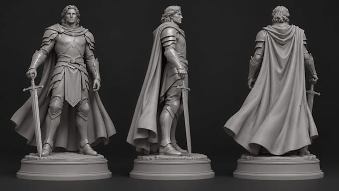 sculpt high quality 3d model for 3d printing