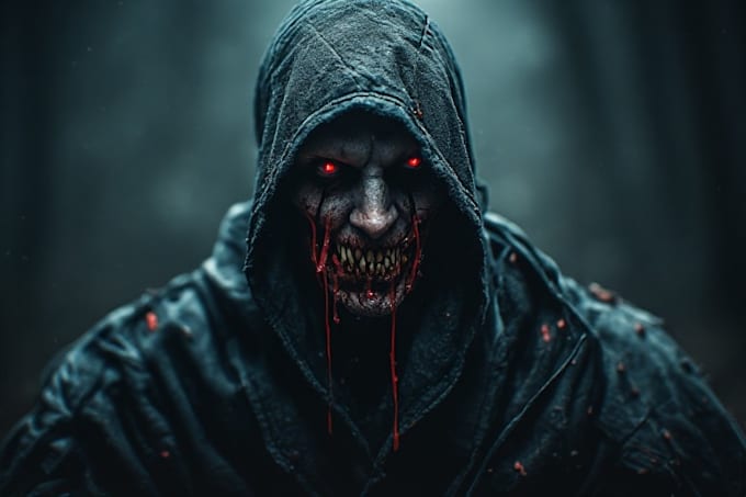 do horror character design