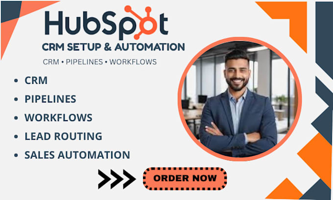 setup and automate your hubspot CRM and sales pipeline