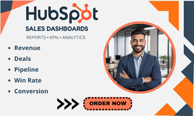 build hubspot sales dashboards and custom reports