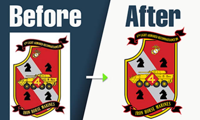 vectorize your logo, redraw image and convert blurry image to vector, vector art