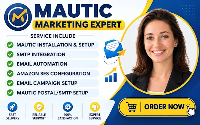 setup mautic marketing automation email campaigns lead nurturing