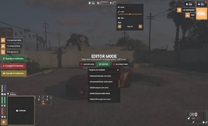 develop custom script fivem developer fivem server mlo map mod hud UI