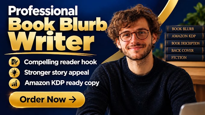write a compelling book blurb, amazon KDP book description