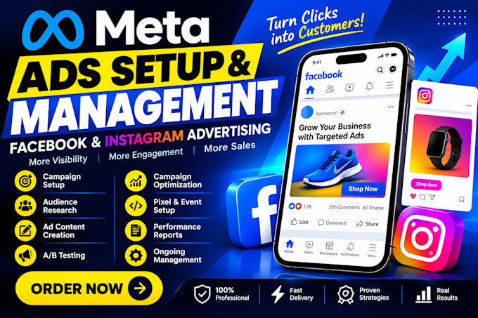 create and manage meta ads facebook advertising campaigns