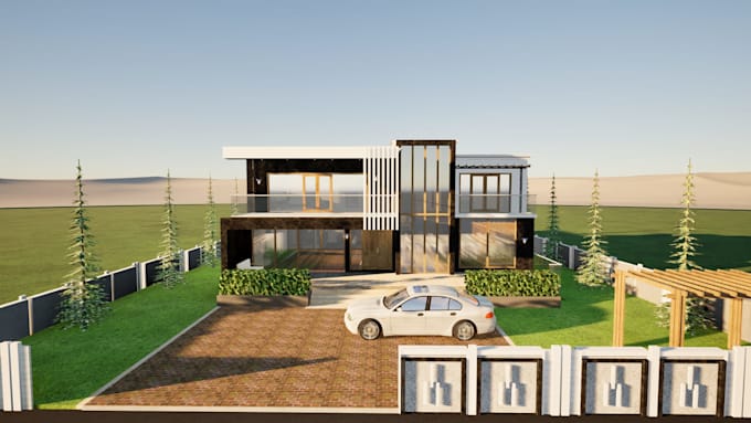 do architectural drafting , 3d modeling , and rendering