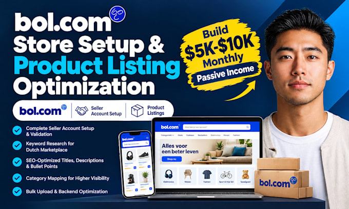 setup bol com store with product listing optimization and bol com SEO