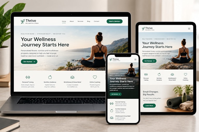 design and redesign wix studio website