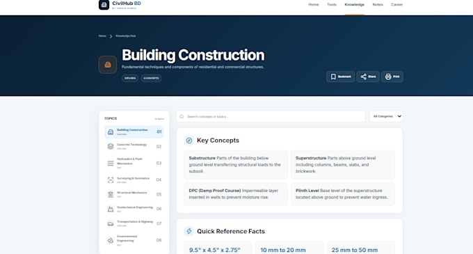 create a professional website for construction and engineering businesses