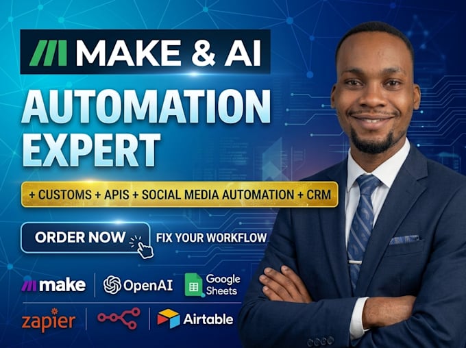 fix make com made com make com automation ai automation make automation API