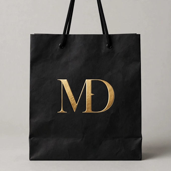 design luxury minimalist monogram logo
