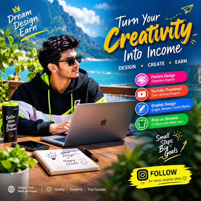 design viral instagram carousel posts and linkedin carousel