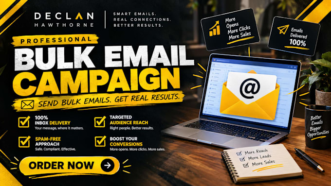 do bulk emall blast, send mass email, and email marketing campaign
