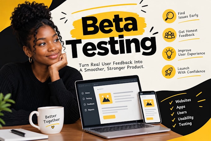 do beta testing user testing website testing app testing usability testing