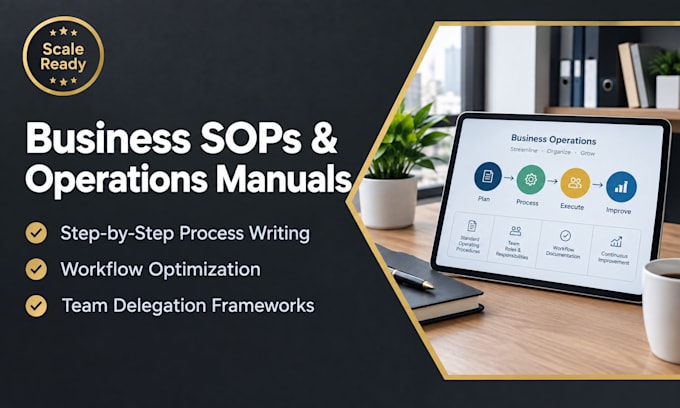 write standard operating procedures sops and business process manual