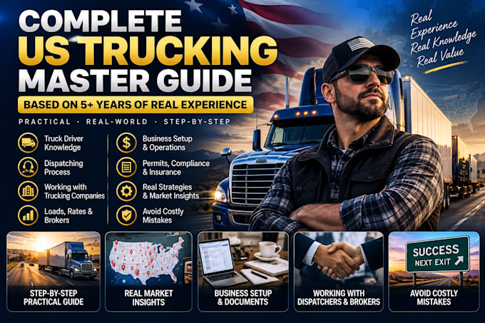 provide a complete US trucking guide